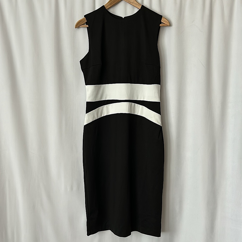 Alexia Admor NWT Sexy Black/White Bodycon Dress **Size M** 🔥🔥 - Picture 1 of 5